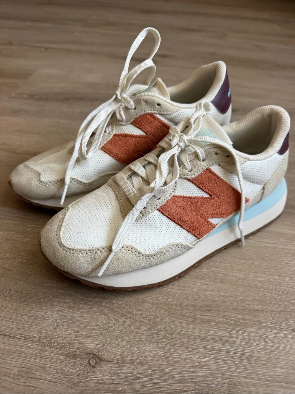 New Balance 237 Sea Salt Soft Copper Sneakers Shoes Women's SZ 8